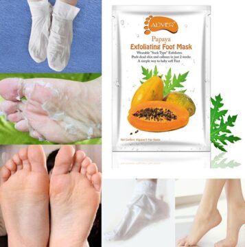 Exfoliating Foot Peel Mask Papaya