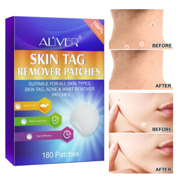 Aliver Skin Tag Remover Patches for Body Face 180 counts