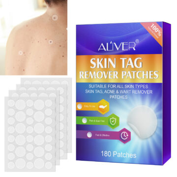 Aliver Skin Tag Remover Patches for Body Face 180 counts