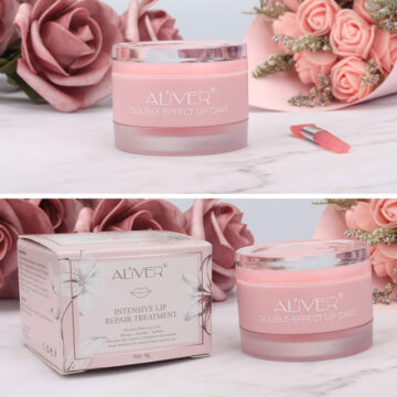 Aliver Nourishing Lip Balm Mask Moisturize Soft Repair Therapy Empty Lips Care Cream