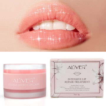 Aliver Nourishing Lip Balm Mask Moisturize Soft Repair Therapy Empty Lips Care Cream