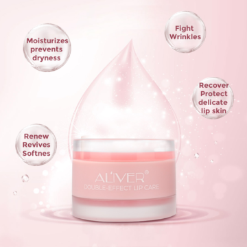 Aliver Nourishing Lip Balm Mask Moisturize Soft Repair Therapy Empty Lips Care Cream