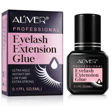 Aliver Professional Eyelash Extension Glue, 5ml