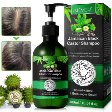 Aliver Jamaican Black Castor Shampoo, 300ml